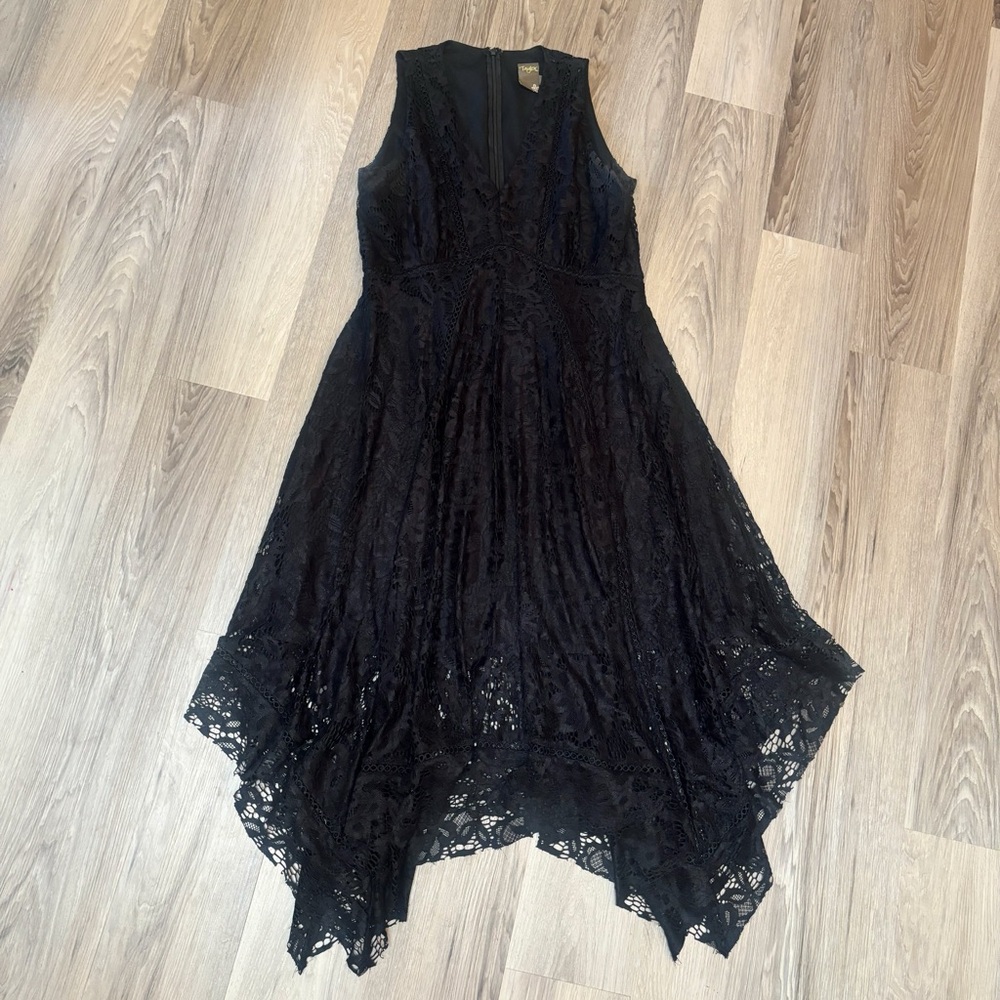 Asymmetrical Fairy Lace Dress